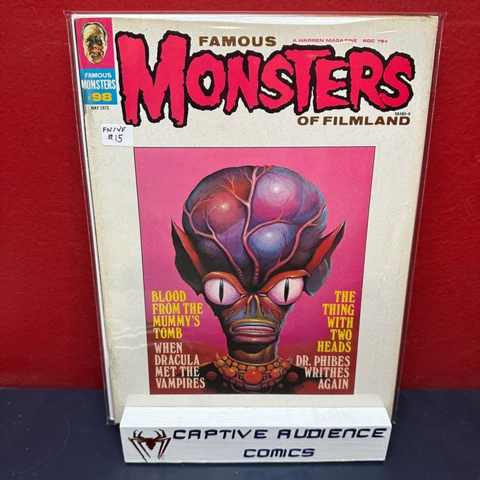 Famous Monsters of Filmland #98 - FN/VF