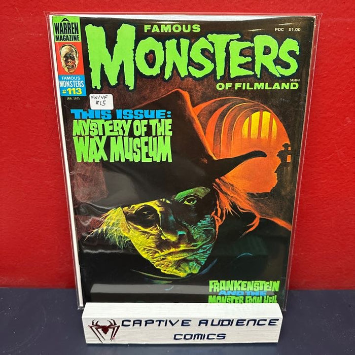 Famous Monsters of Filmland #113 - FN/VF