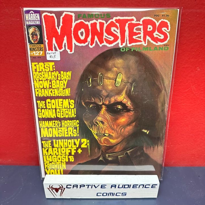 Famous Monsters of Filmland #127 - FN/VF