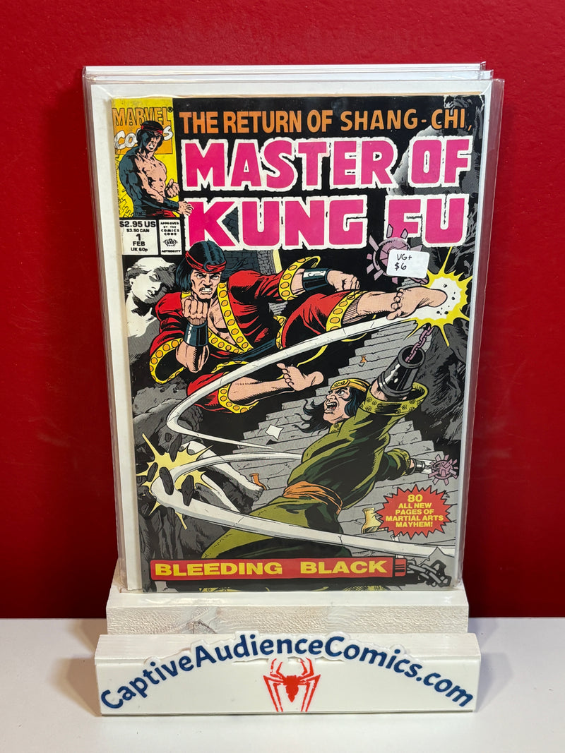 Master of Kung Fu: Bleeding Black #1 - VG+