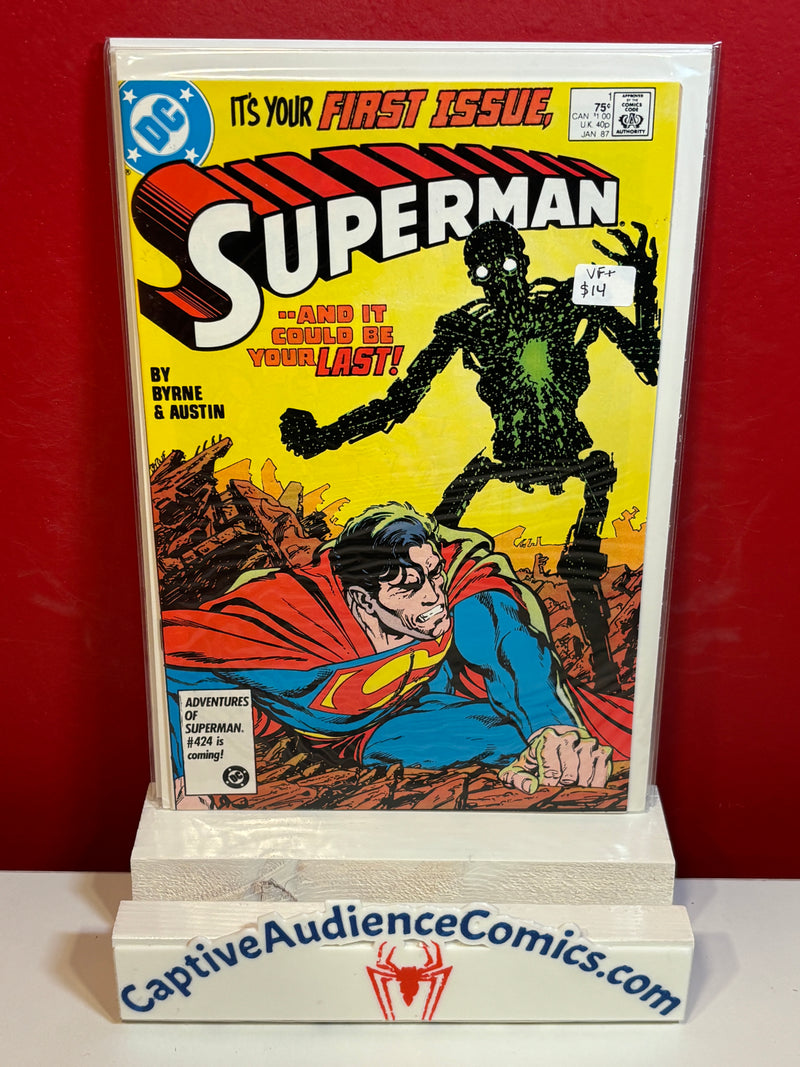 Superman, Vol. 2 #1 - VF+
