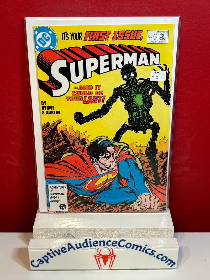 Superman, Vol. 2 #1 - VF-
