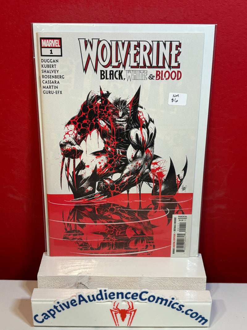 Wolverine: Black, White & Blood #1 - NM