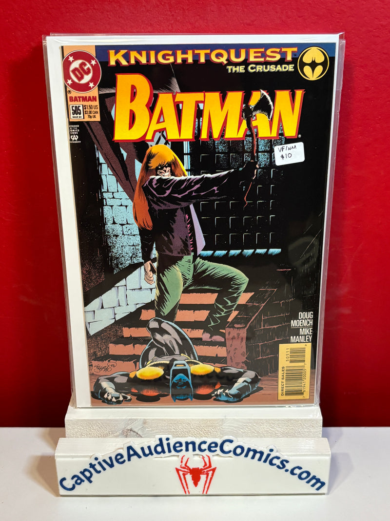 Batman, Vol. 1 #505 - VF/NM