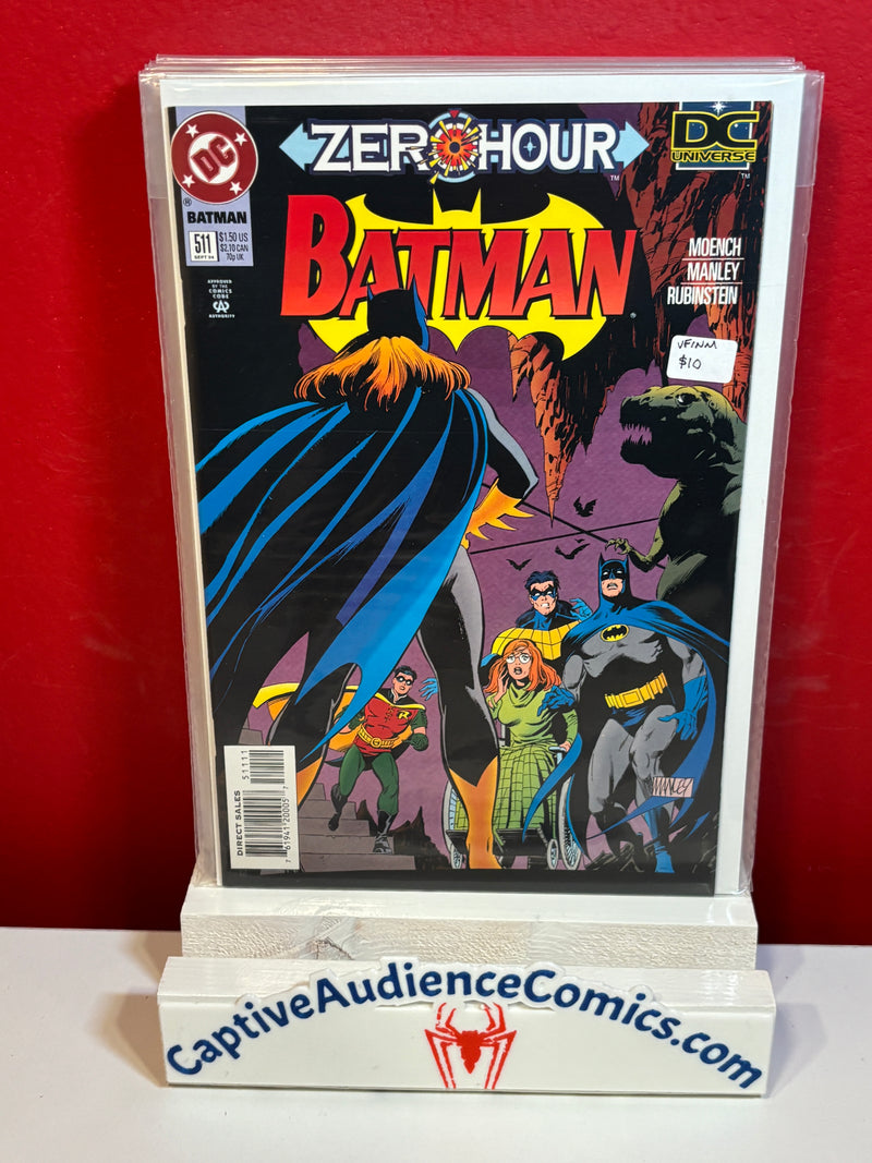 Batman, Vol. 1 #511 - VF/NM