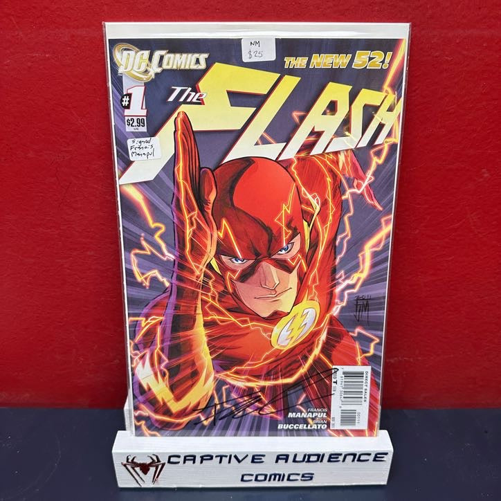 Flash, Vol. 4 #1 - Signed Franois Manapul - NM
