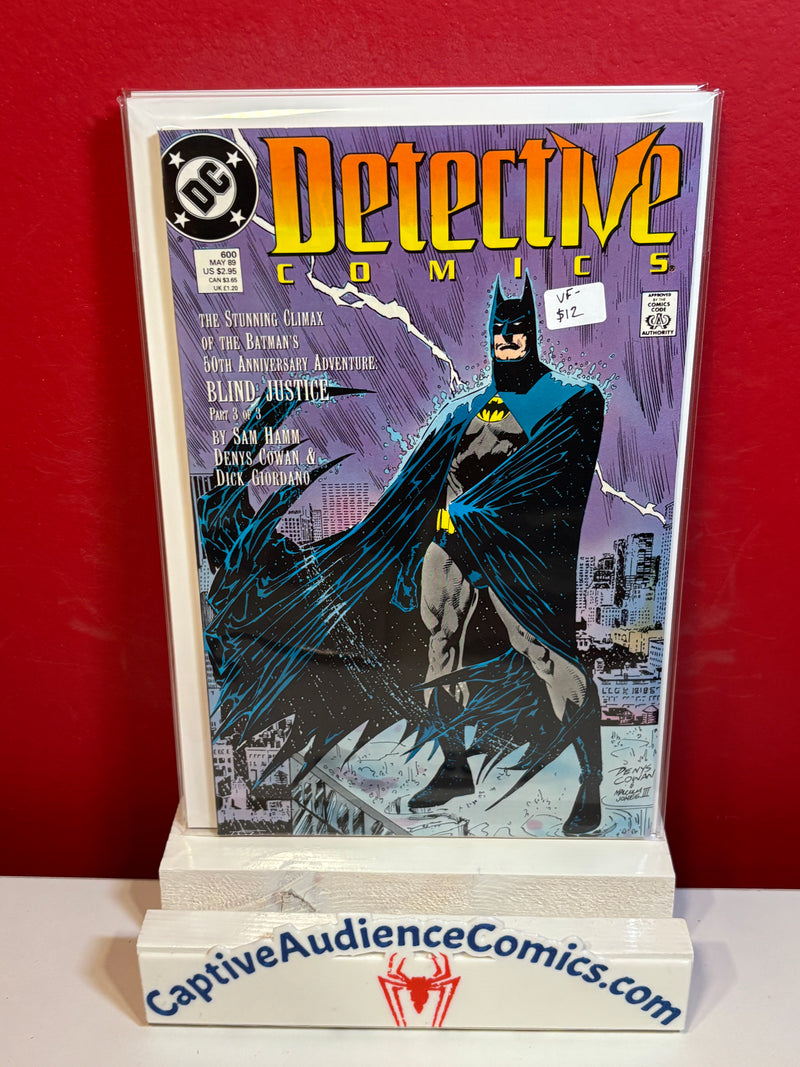 Detective Comics #600 - VF-