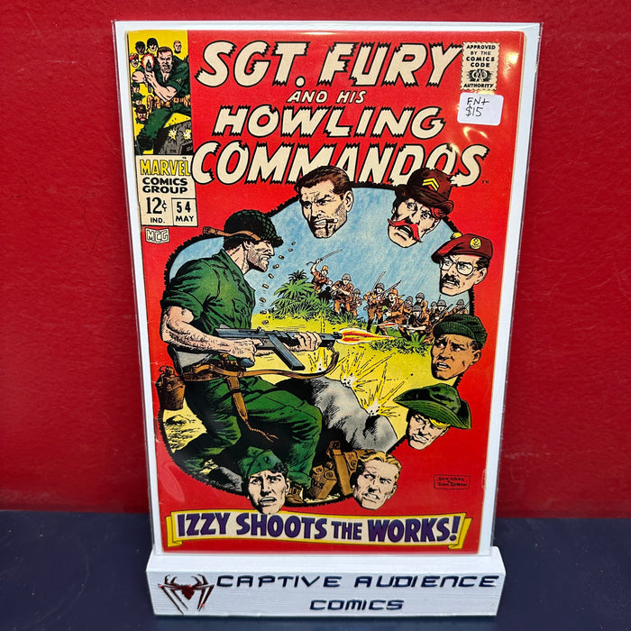 Sgt. Fury and His Howling Commandos #54 - FN+