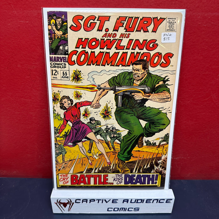 Sgt. Fury and His Howling Commandos #55 - FN+