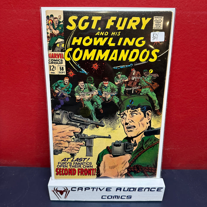 Sgt. Fury and His Howling Commandos #58 - FN