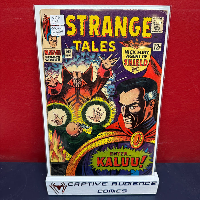 Strange Tales, Vol. 1 #148 - Origin of the Anciet One - VG+