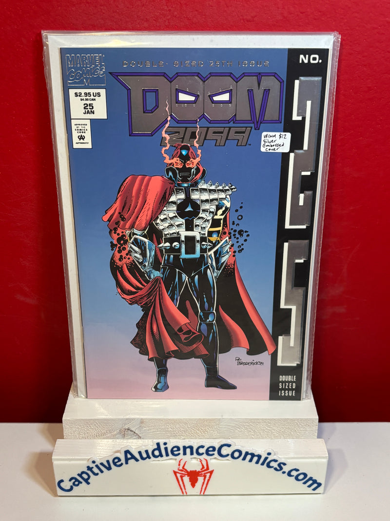 Doom 2099, Vol. 1 #25 - Silver Embossed Cover - VF/NM