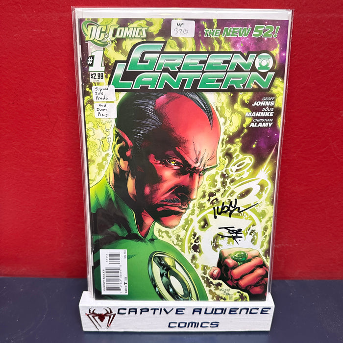 Green Lantern, Vol. 5 #1 - Signed Joe Prado and Ivan Reis - NM