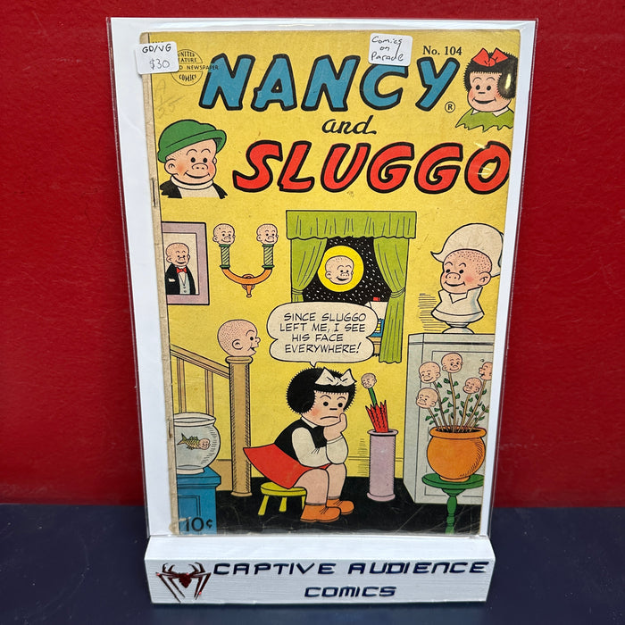 Nancy and Sluggo #104 - Comics on Parade - GD/VG