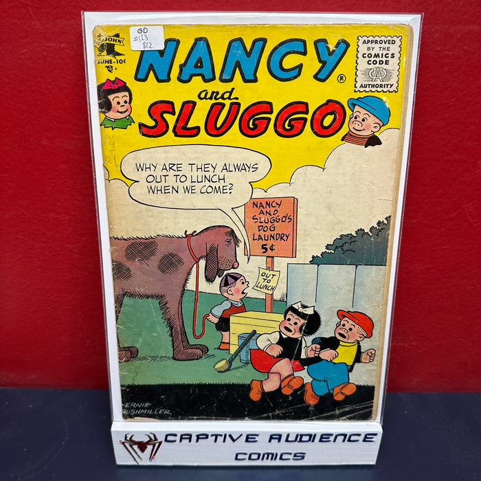 Nancy and Sluggo #123 - GD