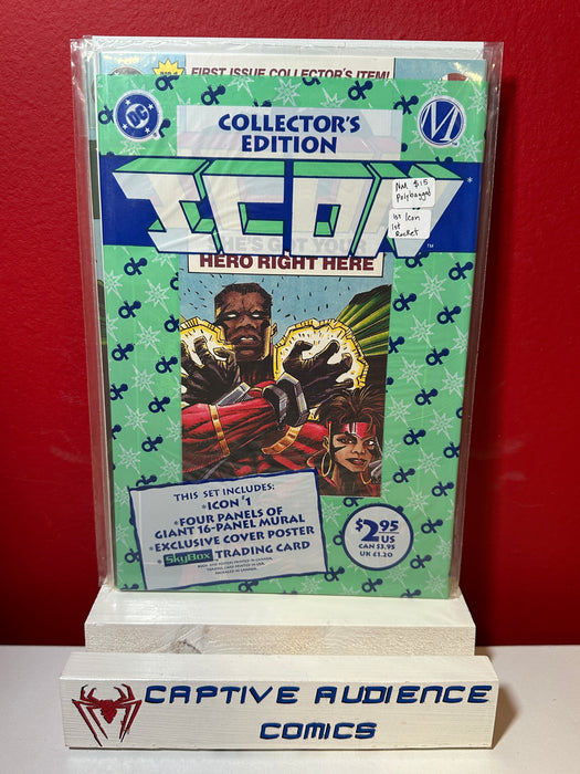 Icon #1 - 1st Icon - 1st Rocket - Polybagged - NM