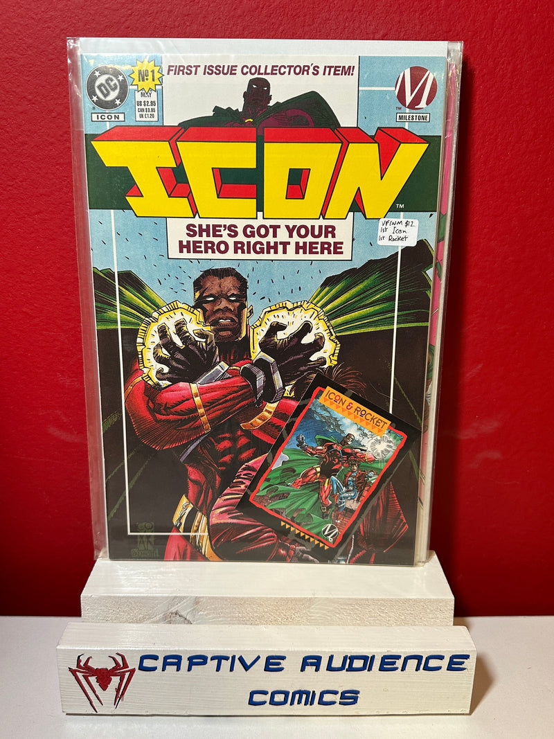 Icon #1 - 1st Icon - 1st Rocket - VF/NM