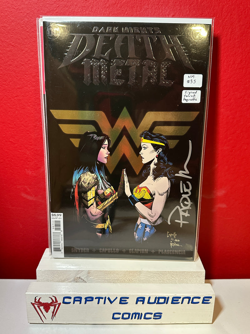 Dark Nights: Death Metal #7 - Signed Yanick Requette - NM