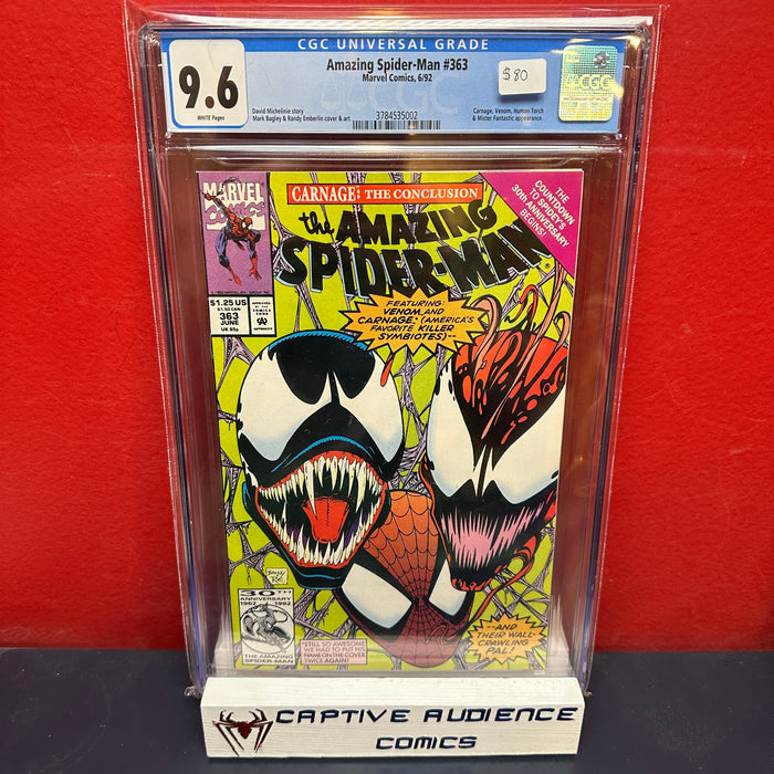 Amazing Spider-Man, The Vol. 1 #363 - CGC 9.6