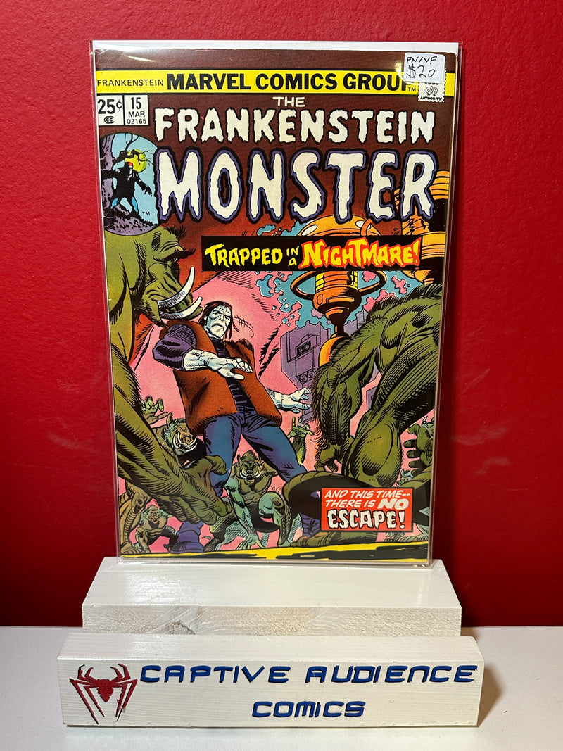 Frankenstein Monster #15 - FN/VF