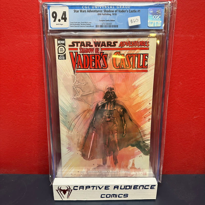 Star Wars Adventures: Shadow Of Vaders Castle - David Mack Variant - CGC 9.4