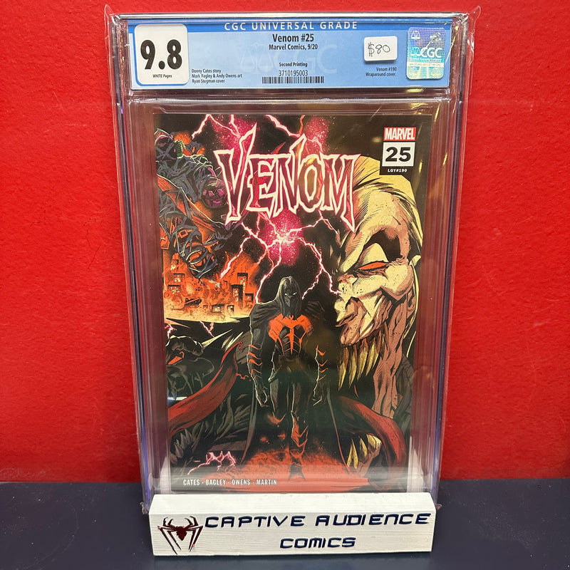 Venom, Vol. 4 #25 - 2nd Print Ryan Stegman Variant - CGC 9.8