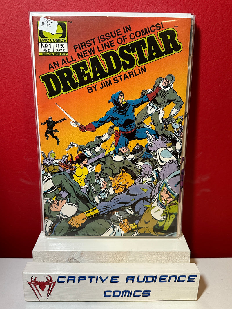 Dreadstar, Vol. 1 #1 - VF-