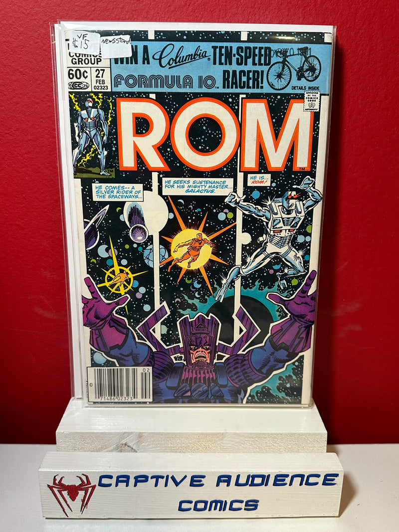 ROM, Vol. 1 #27 - Newsstand - VF