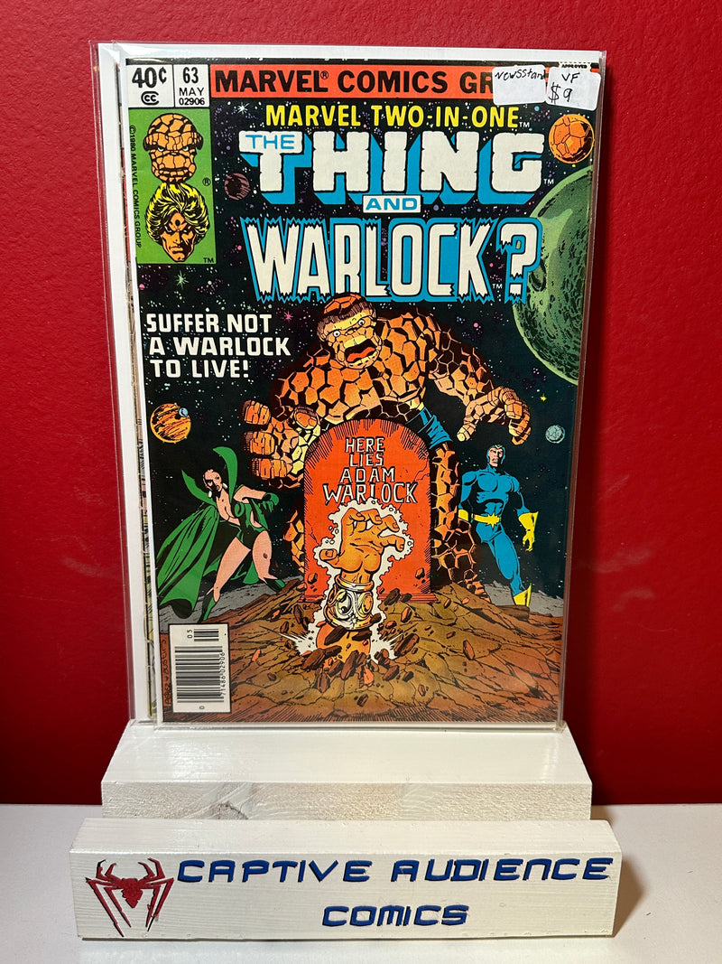 Marvel Two-In-One, Vol. 1 #63 - Newsstand - VF