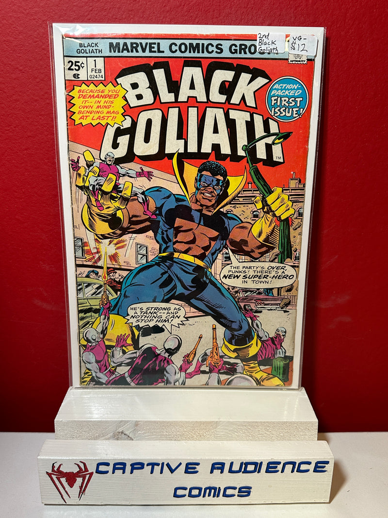 Black Goliath #1 - 2nd Black Goliath - VG-