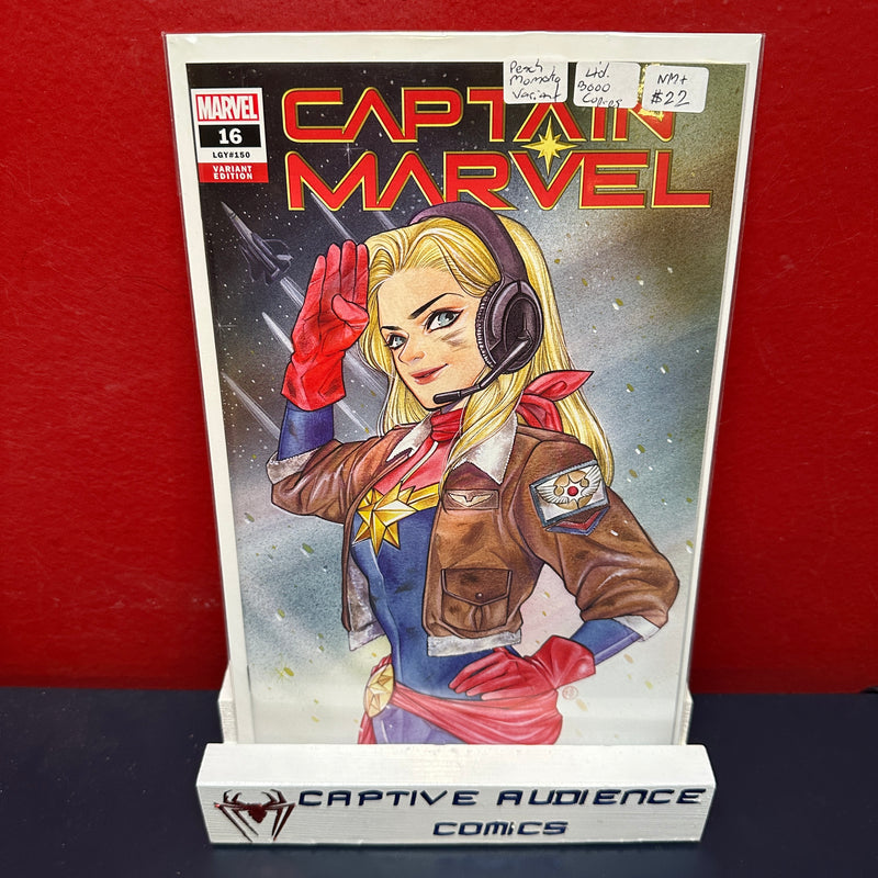 Captain Marvel, Vol. 11 #16 - Peach Momoko Variant - Ltd. 3000 Copies - NM+