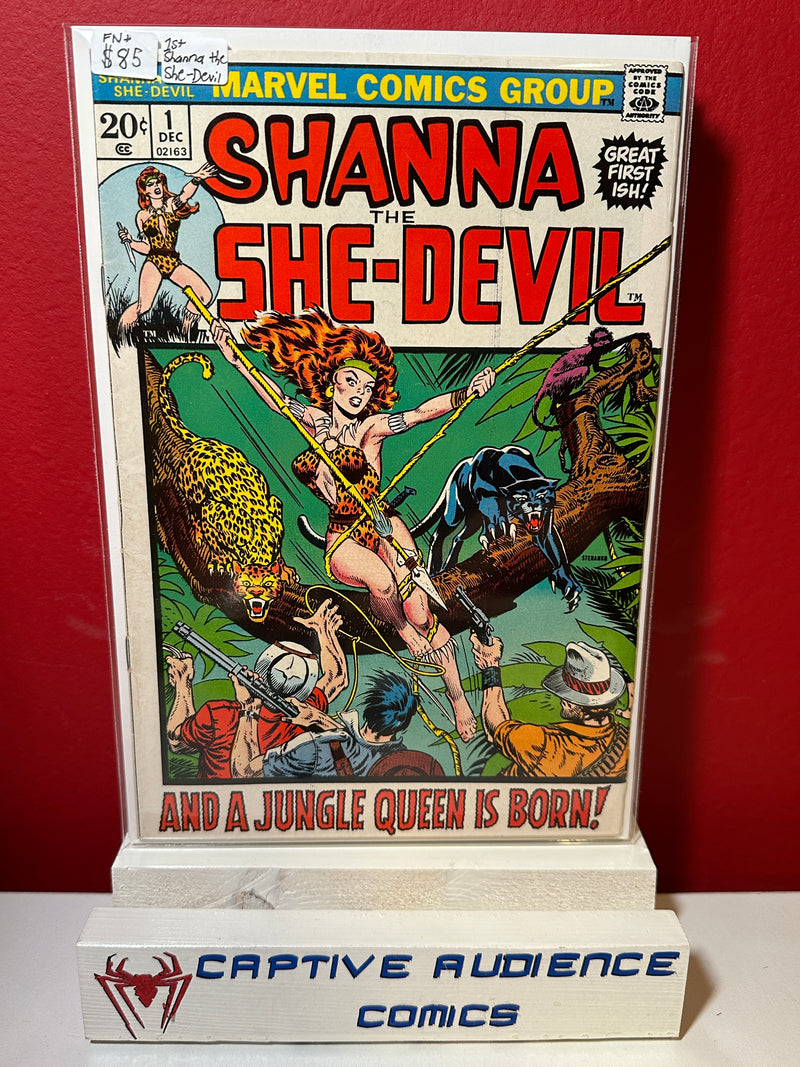 Shanna, The She-Devil, Vol. 1 #1 - 1st Shanna the She-Devil - FN+