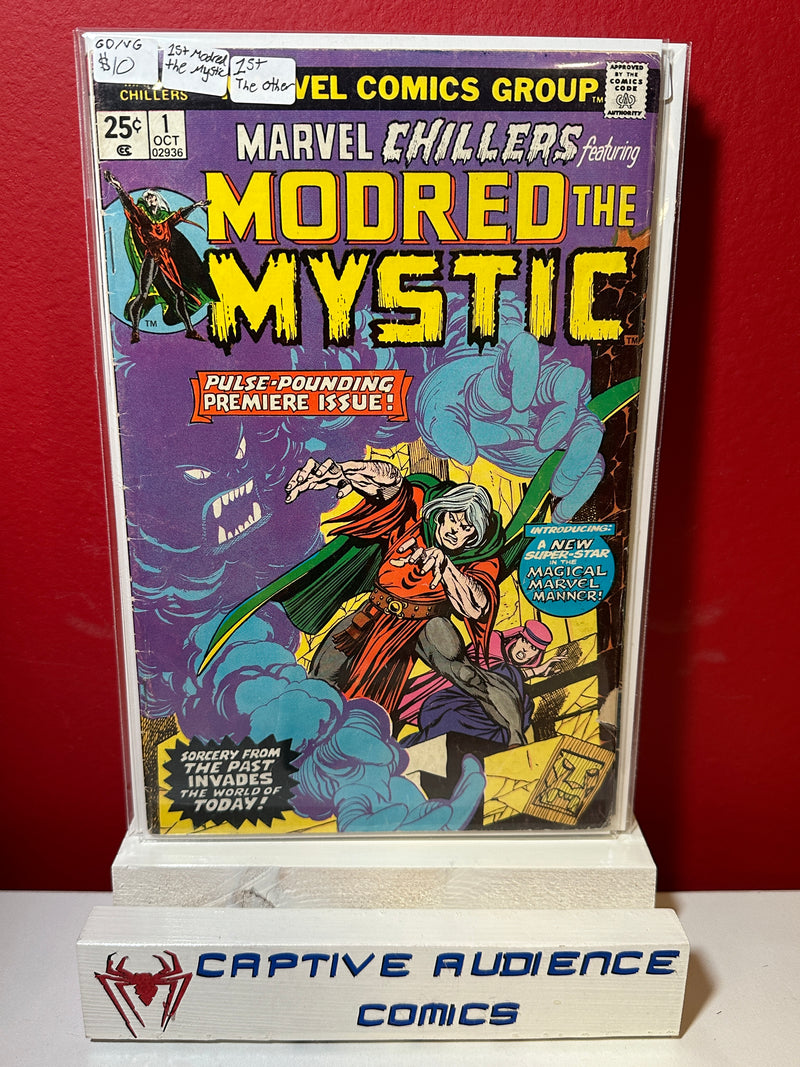 Marvel Chillers #1 - 1st Modred the Mystic - 1st The Other - GD/VG
