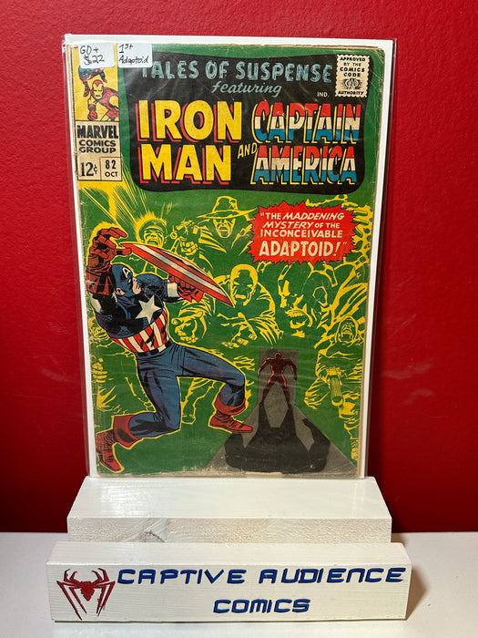 Tales of Suspense, Vol. 1 #82 - 1st Adaptoid - GD+