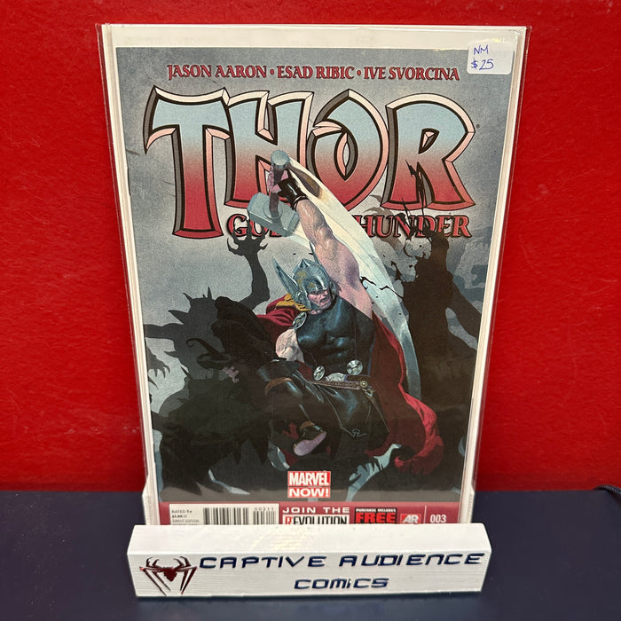 Thor: God of Thunder #3 - NM