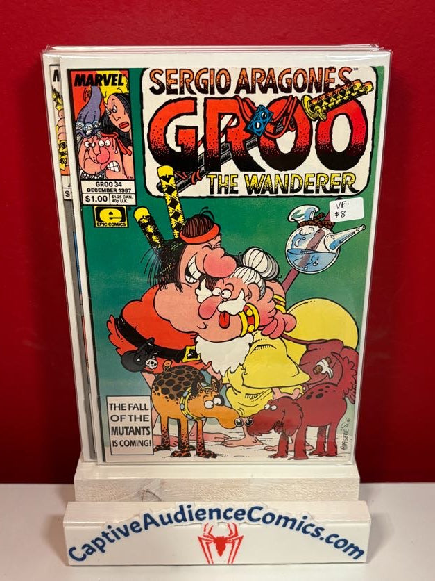 Groo the Wanderer, Vol. 2 #34 - VF-