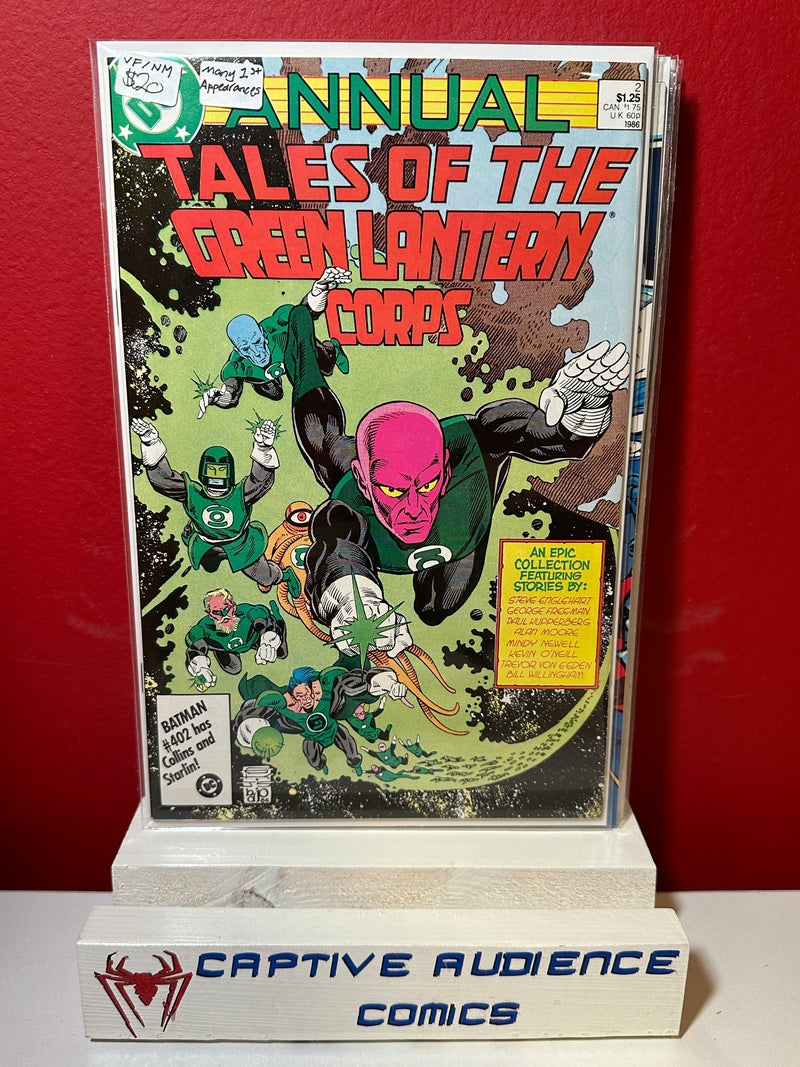 Tales of the Green Lantern Corps Annual #2 - Many 1st Appearances - VF/NM