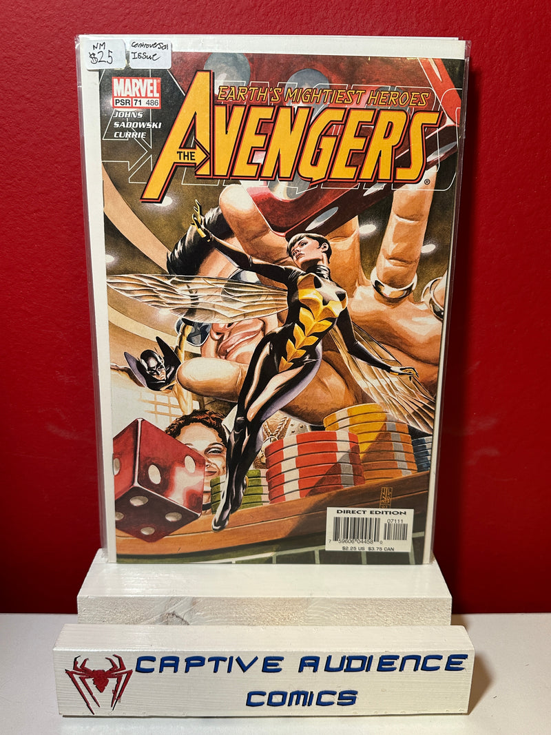Avengers, The Vol. 3 #71 - Controversial Issue - NM