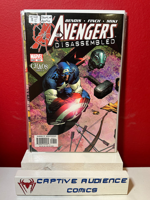 Avengers, The Vol. 3 #503 - Death of Agatha - VF/NM