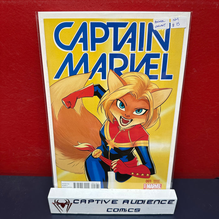 Captain Marvel, Vol. 9 #1 - Animal Variant - NM