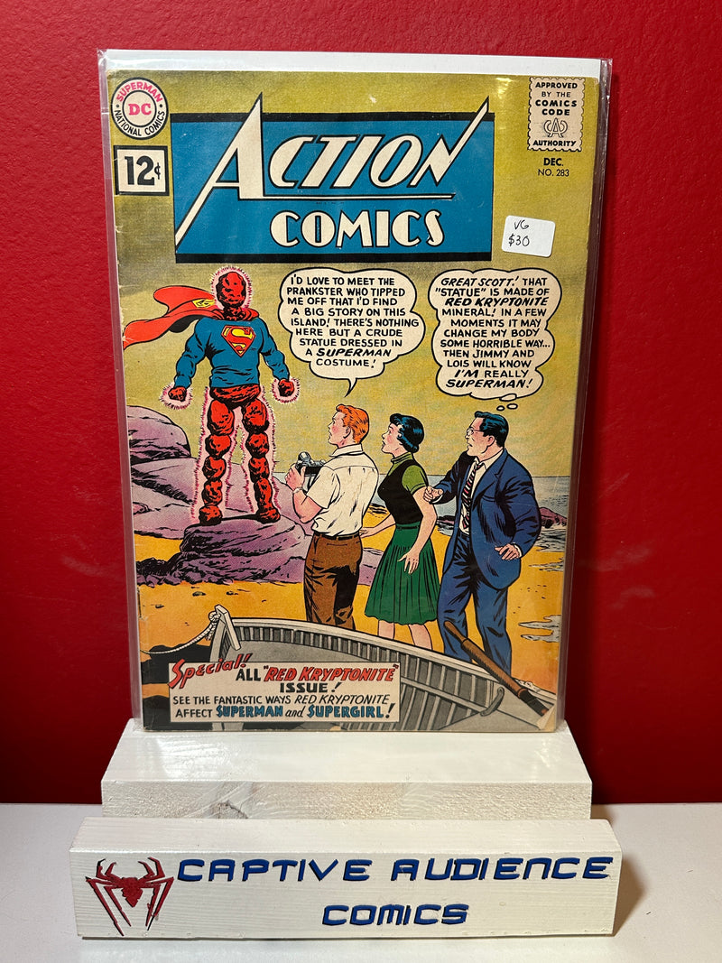 Action Comics, Vol. 1 #283 - VG