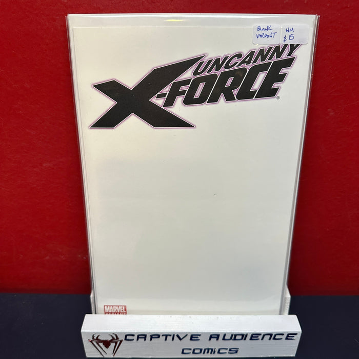 Uncanny X-Force, Vol. 1 #1 - Blank Variant - NM