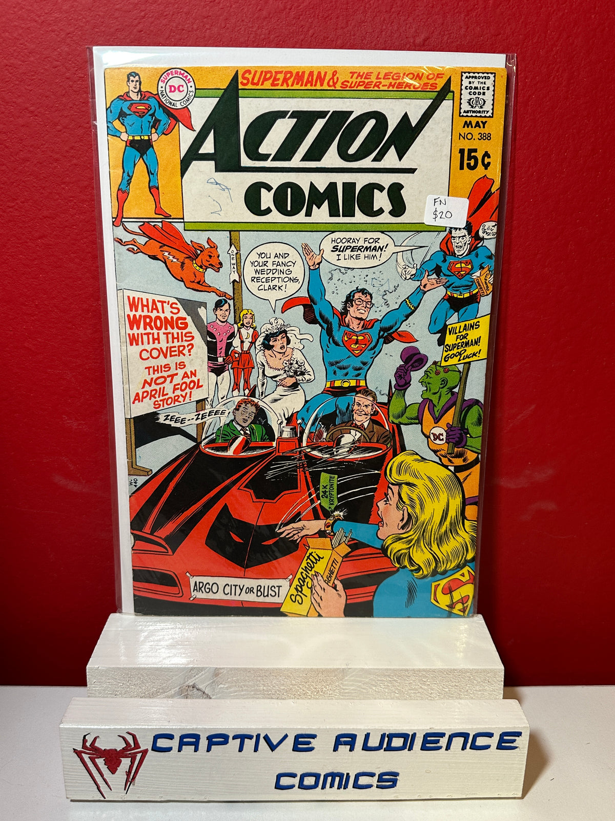 Action Comics, Vol. 1 #388 - FN — Captive Audience Comics