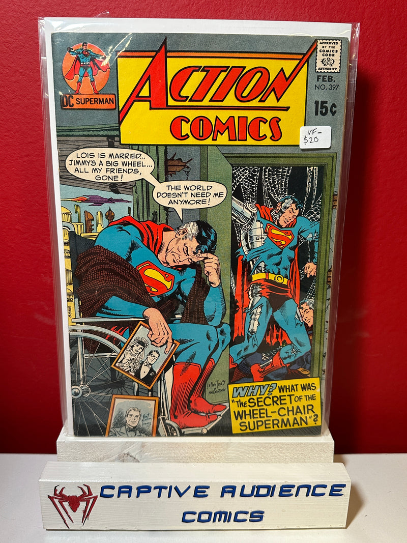 Action Comics, Vol. 1 #397 - VF-