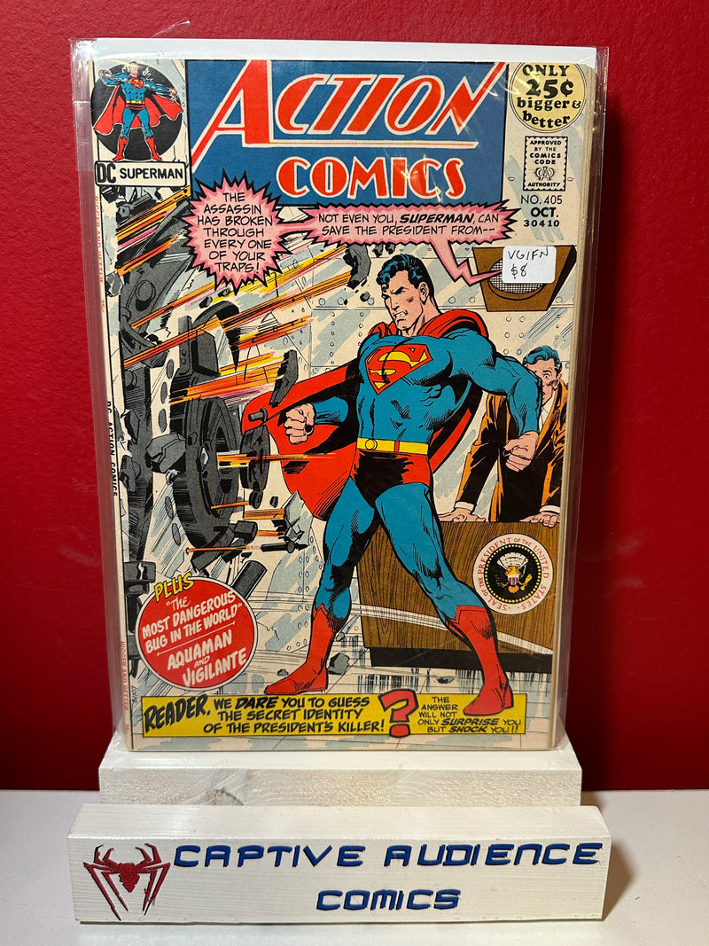 Action Comics, Vol. 1 #405 - VG/FN
