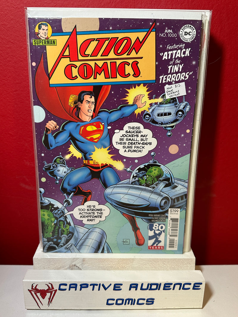 Action Comics, Vol. 1 #1000 - Dave Gibbons Variant - NM