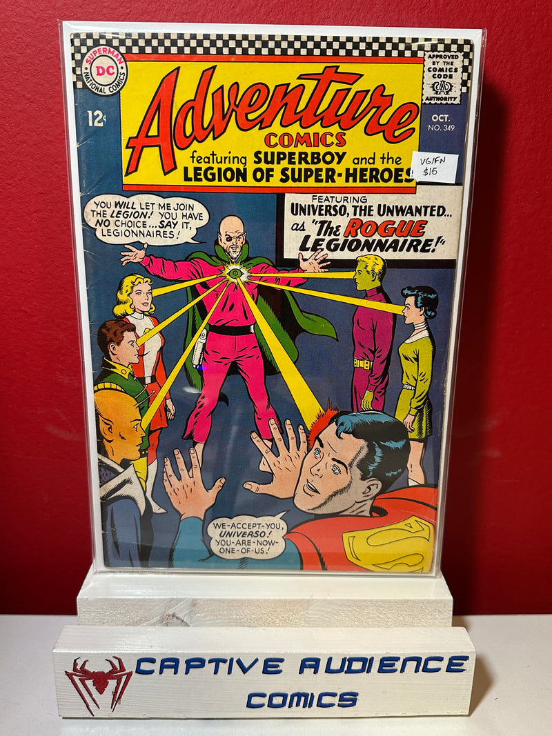 Adventure Comics, Vol. 1 #349 - VG/FN