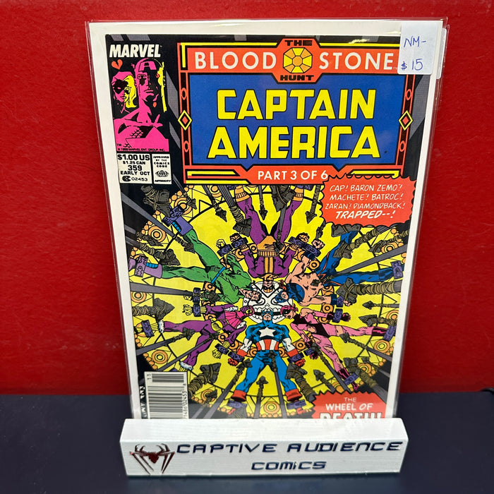 Captain America, Vol. 1 #359 - NM-