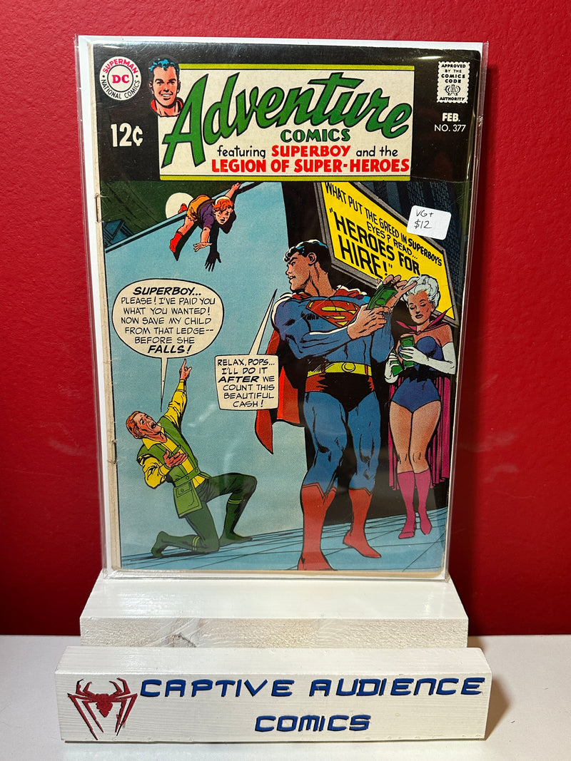 Adventure Comics, Vol. 1 #377 - VG+