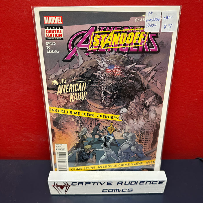 New Avengers, Vol. 4 #9 - 1st American Kaiju - NM-